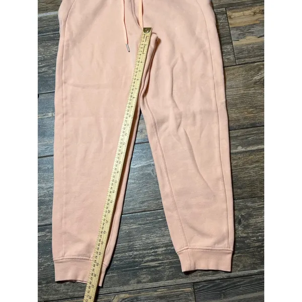 Lululemon Scuba High-Rise Jogger Peach Satin Cotton Fleece Sweatpants Size‎ 6 - Image 8