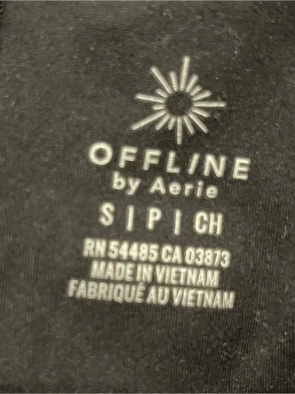 🌸Aerie Offline Real Me Black Ruffle Athletic Dress Size Small🌸 - Image 7