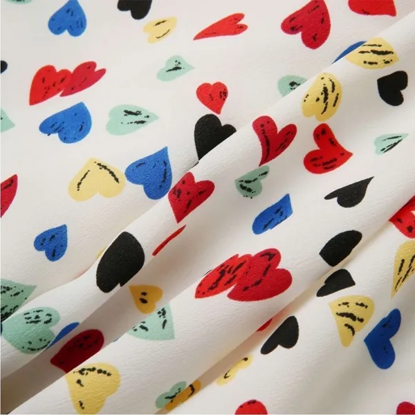 Cider‎ heart print midi dress medium - Image 3