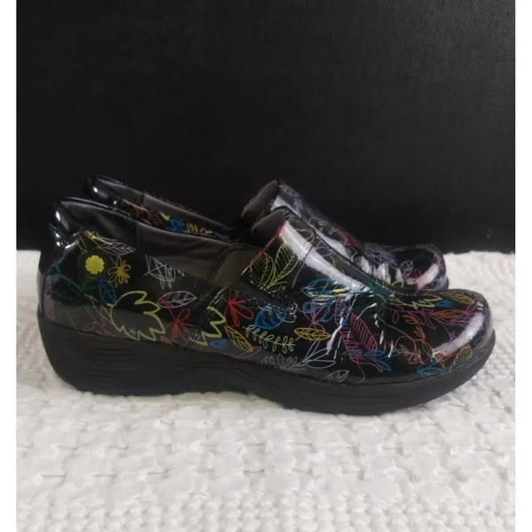 Dansko Women's Black/Multicolor Shoes/Clogs/Slip-ons Size 38 SKU2680 - Image 4