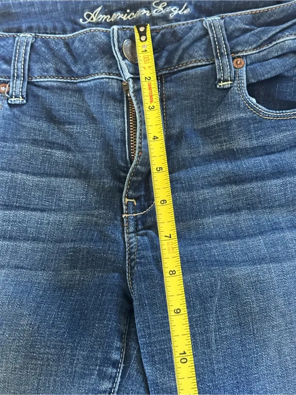 American Eagle Jeans Sz 14 Skinny Super Stretch - Image 8