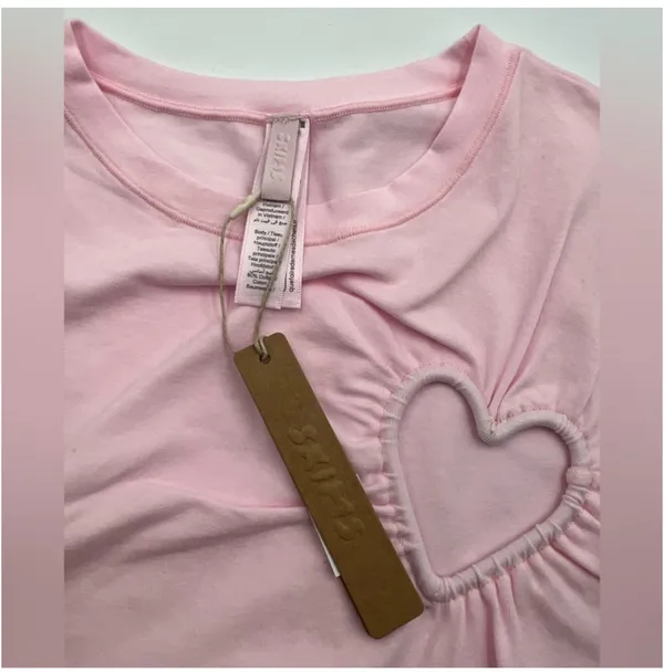 SKIMS Heart Cotton Blend Jersey Tank - Image 5