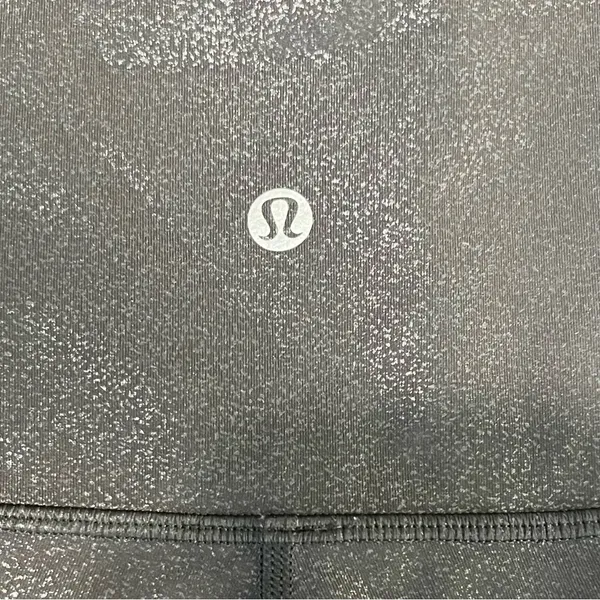 Lululemon Athletica Shimmering Black Leggings - Image 3