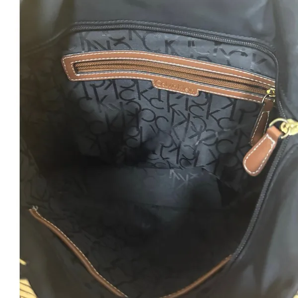Calvin Klein Black And‎ Brown Tote Bag - Image 7