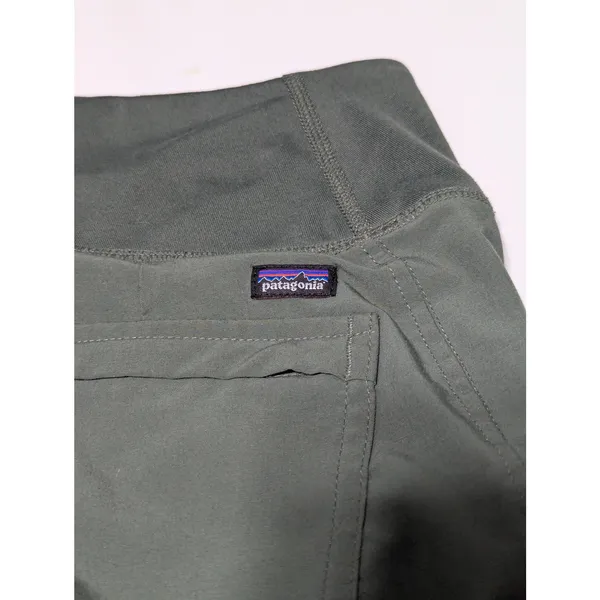 Patagonia Happy Hike Studio Pants Old Growth Green Womens X-Small Olive Gorpcore - Image 5