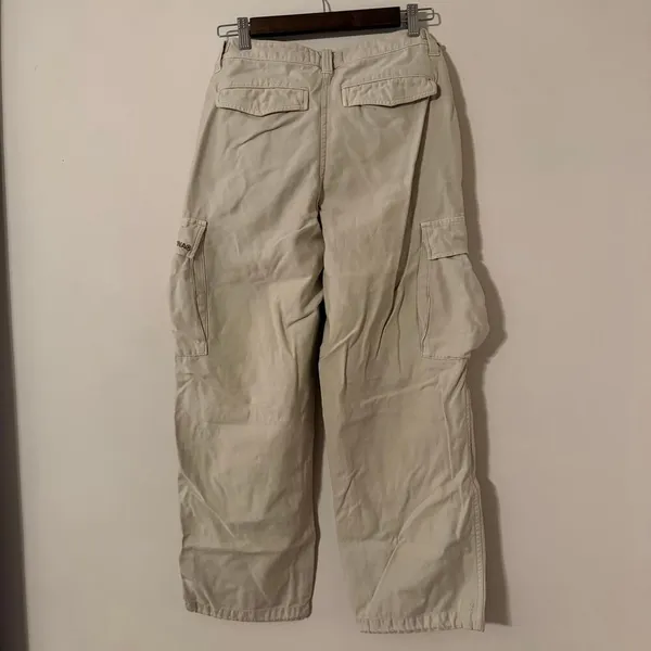Aritzia TNA Supply Cargo‎ Pant 90s Y2K Baggy Loose Cargo Pant 100% Cotton Size 2 - Image 6
