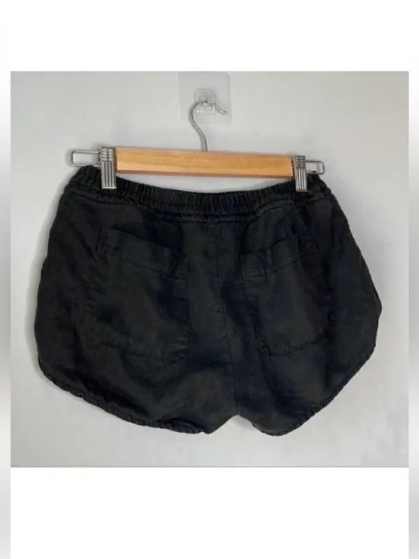 Aritzia Community Linen Blend Habitus Shorts - Image 4