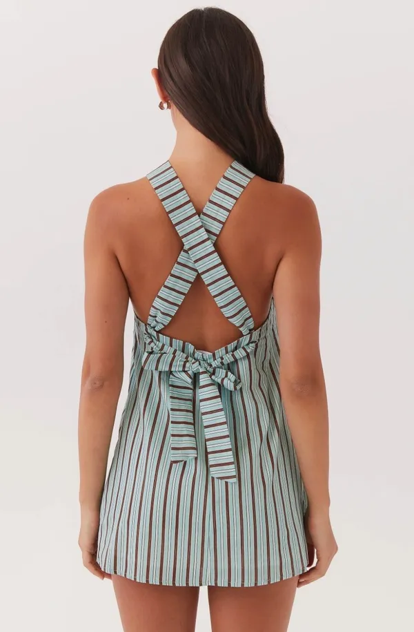 Peppermayo Keira Linen Micro Mini Dress  - Image 2