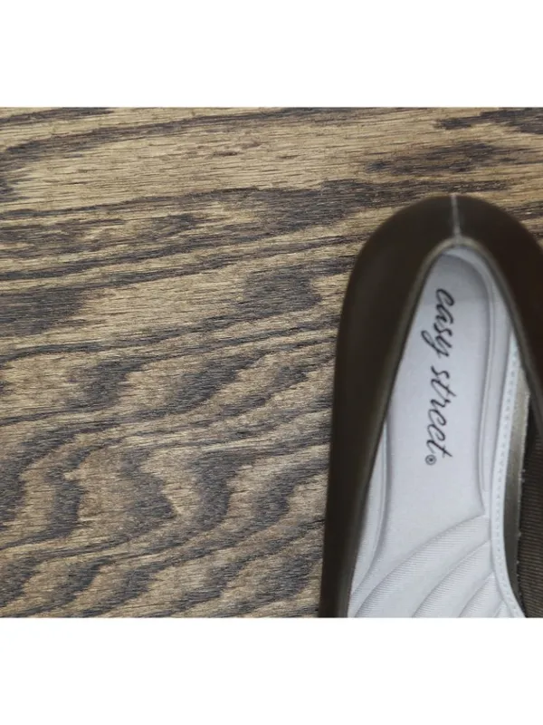 NWT Easy Street Womens Fabulous Round Toe Pumps FABULOUS Pewter Gray 9WW - Image 8