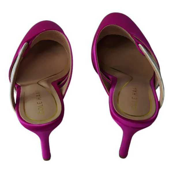 NWOB Cole Haan Gabbie Jewel‎ Mule fuchsia Pink 6B - Image 3