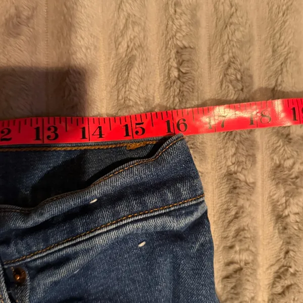 Abercrombie & Fitch 90s Slim Straight Ultra High Rise Jeans Blue Size 32 14 - Image 4