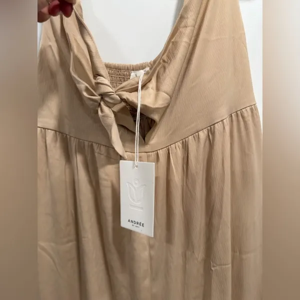 ANDREE BY UNIT Blush Sleeveless Jumpsuit - Image 3