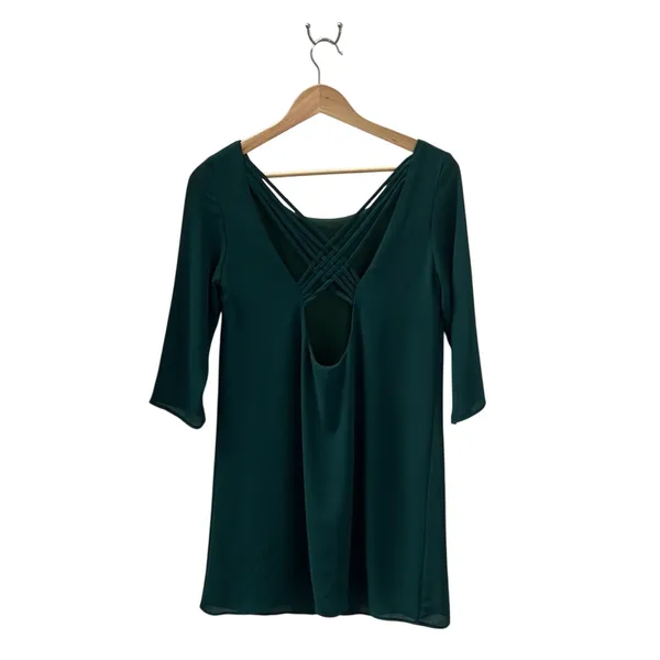 Tobi Mini Dress with Strappy Back Detail size Small - Image 2