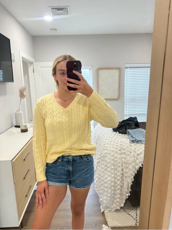 croft and barrow knit sweater M - Image 9