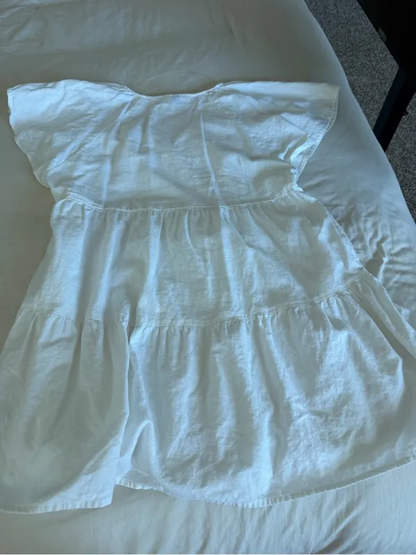 White tiered dress - Image 4
