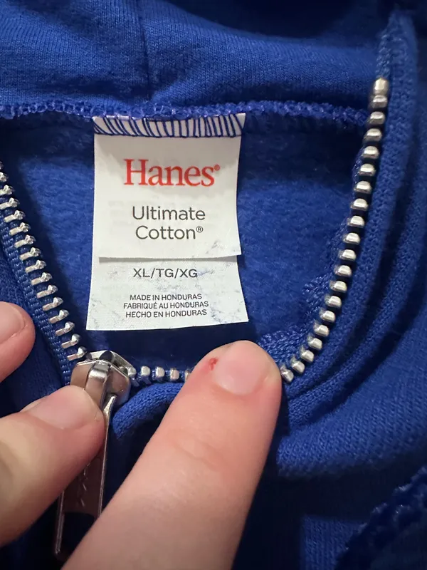 Hanes Kappa Delta Sorority Zip Up - Image 3