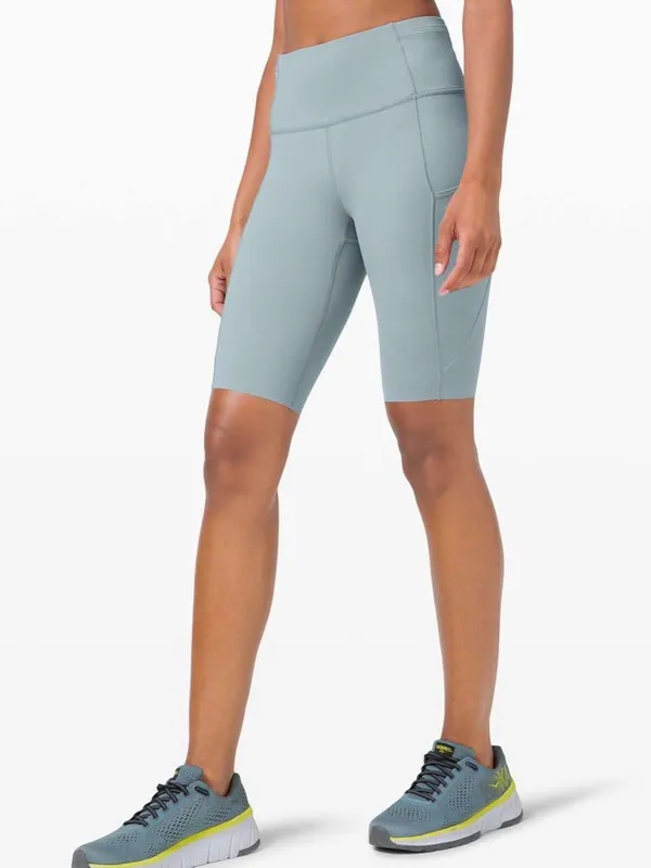 Lululemon Fast And Free Short 10" *Non-Reflective Blue Cast size 6 - Image 3