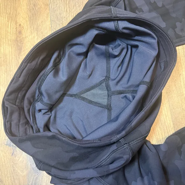 Lululemon Invigorate High-Rise Tight 25" Pockets Incognito Camo Multi Grey Size 10 - Image 9