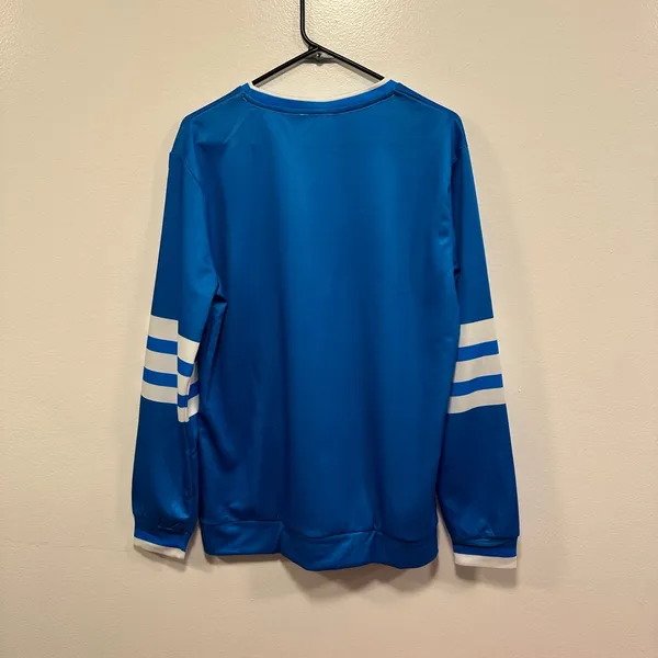 Detroit Lions Blue long sleeve lightweight Sweatshirt! Size large! - Image 5