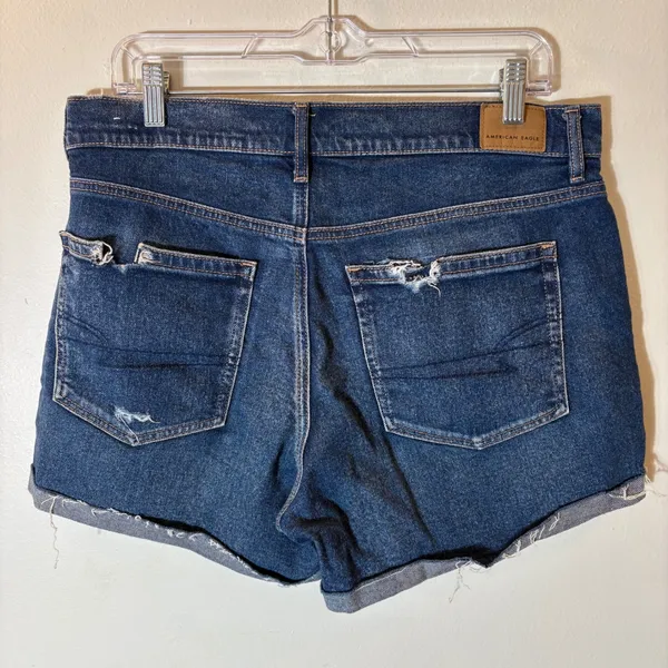 American Eagle Perfect‎ Short Size 8 Dark Wash - Image 2
