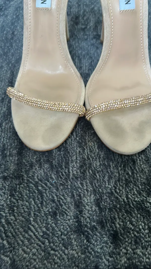 Steve Madden Rhinestone Ankle Strap Heels - Image 2