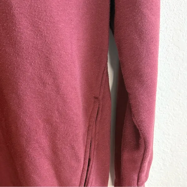 UGG Hoodie Dress Burgundy Red Size Medium - Image 4