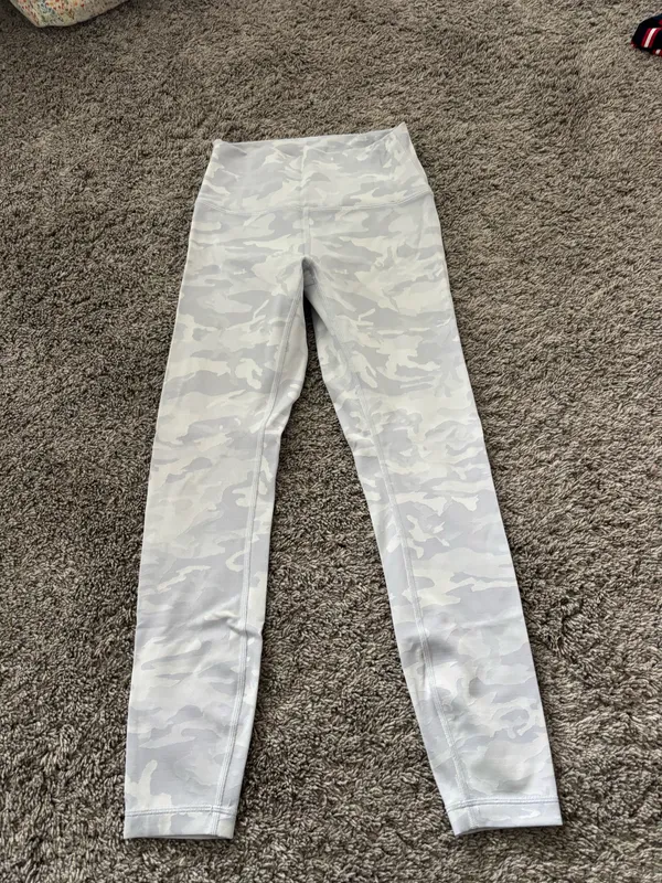 Lululemon White camo leggings  - Image 2