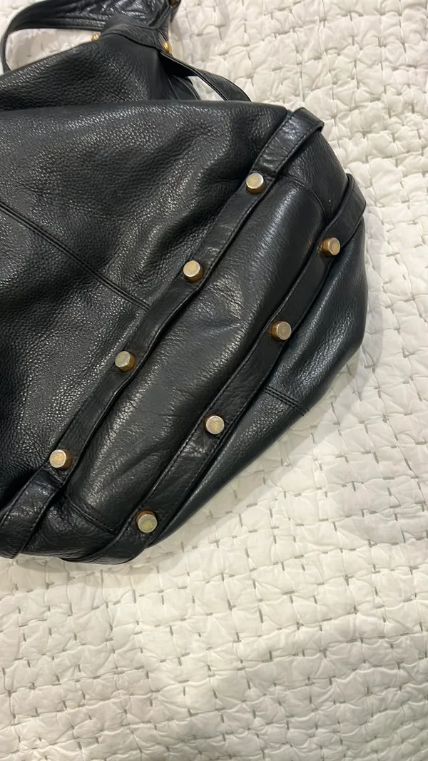 Rebecca Minkoff Black Pebbled Leather Purse - Image 3
