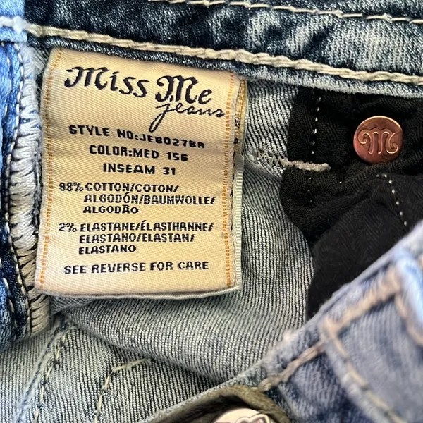 Miss Me Size 27 Boot Cut JE8027BR - Image 6