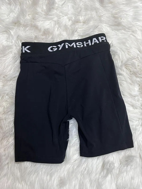 Gymshark Legacy Fitness Logo Biker Shorts - Image 2