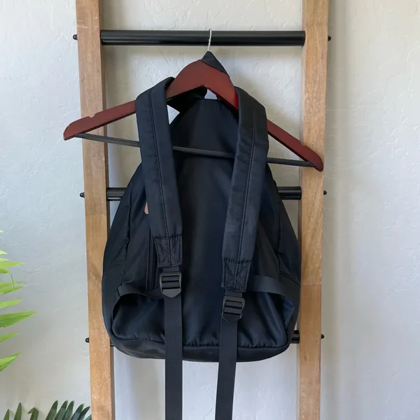 Gysan Black Backpack with Tan Accents — Everyday Backpack/Book Bag - Image 7