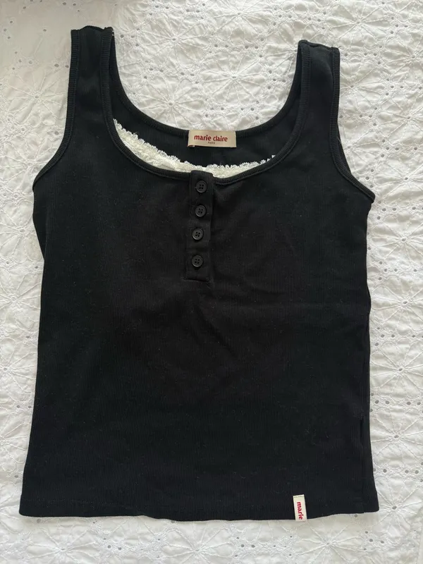 Marie Claire Tank Black Size M - Image 2
