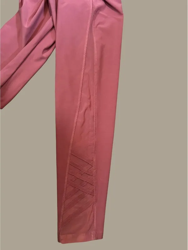 Vogo Pink Leggings Size Large - Image 2