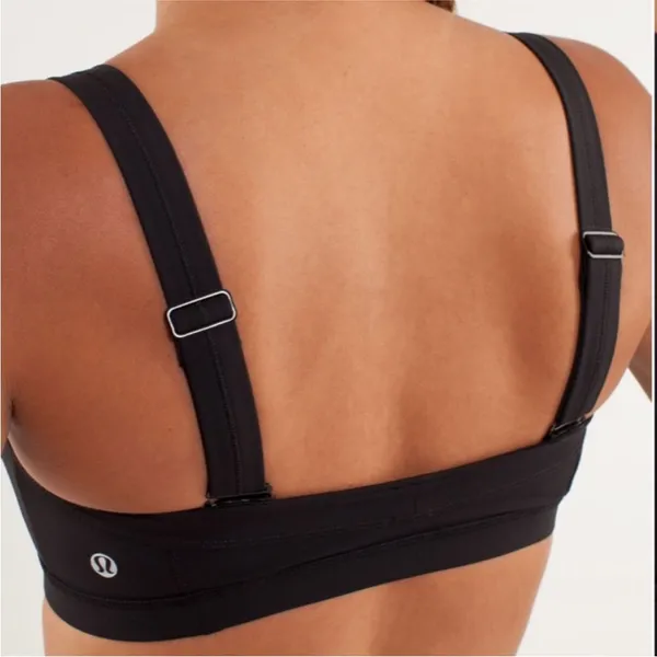 Lululemon Run:Engage Black Bra - Image 5