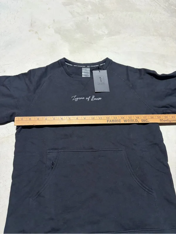 1st phorm NWT legion of boom Black Crewneck Sweatshirt small - Image 3