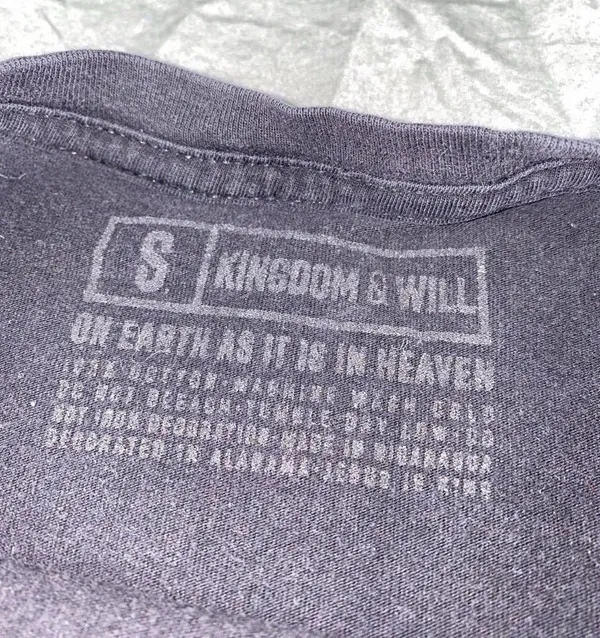 Faith Tshirt Blue - Image 3