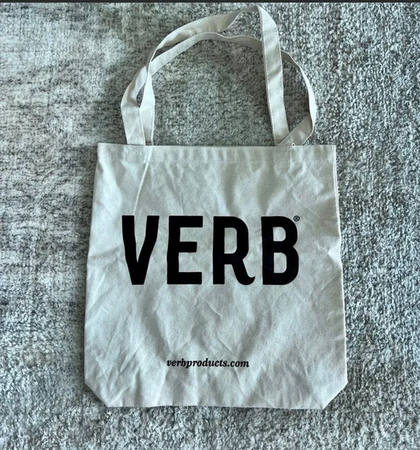 NEW! Large canvas shopping bag Tan - Image 3