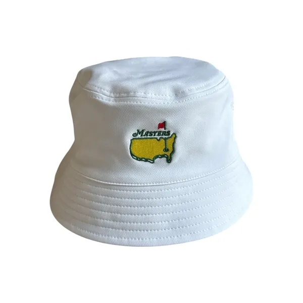 Masters Tournament 2026 Reversible Floral Print / White Logo Bucket Hat NWT - Image 6