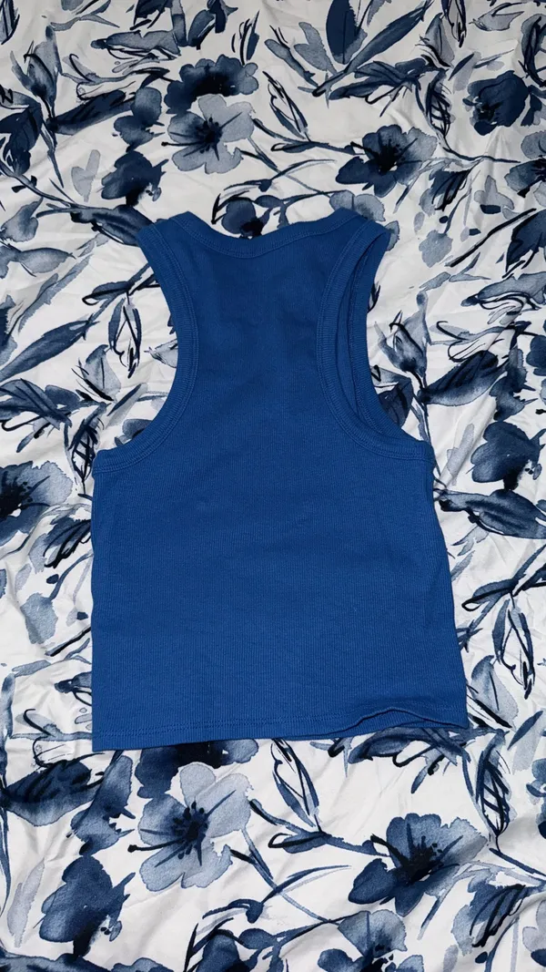 Anthropologie Blue Tank - Image 2