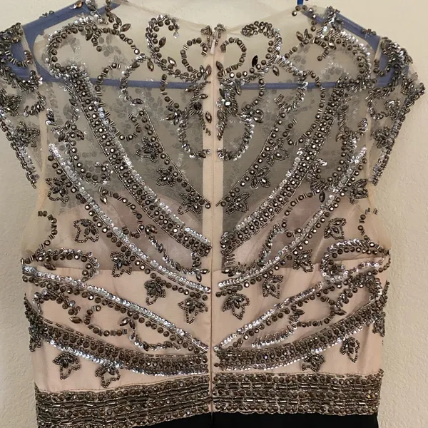 Womens Let’s Dress size Medium Black - Image 6
