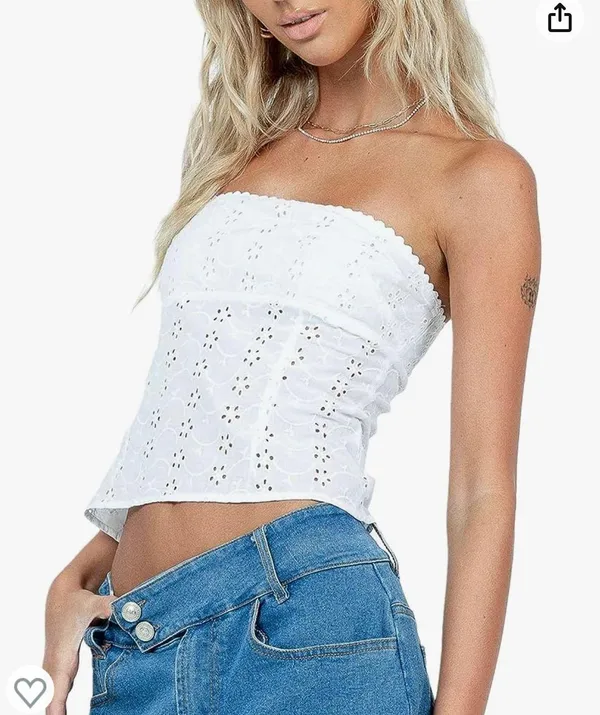 Amazon Eyelet tube top - Image 2