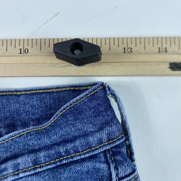 Levis Jeans Womens W25 L26 Blue Wedgie Straight High Rise Button Fly Denim‎ - Image 5