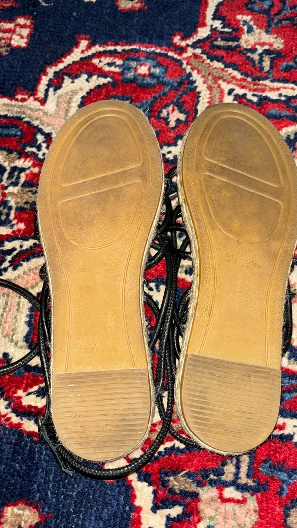Longchamp black ankle sandals - Image 4