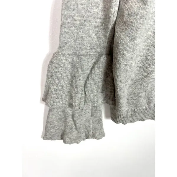 J.‎ Crew mercantile ruffle sleeve wool sweater - Image 4