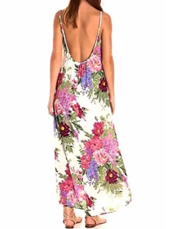 SHOW ME YOUR MUMU Turlington Maxi Dress in Dutchess Darling - Image 2