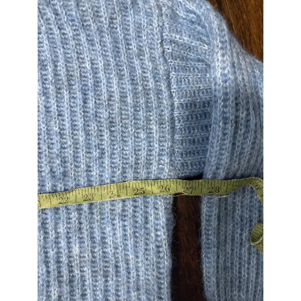 FRNCH Mock Neck Oversized Knit Sweater‎ Size Medium/Large - Image 5