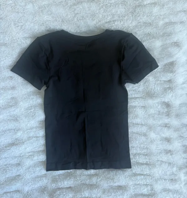 SKIMS Black Short Sleeve Crew Tee - Image 5