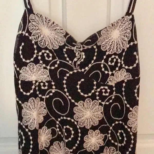 Gorgeous embroidered sundress. Mint! Worn once! XS - Image 2
