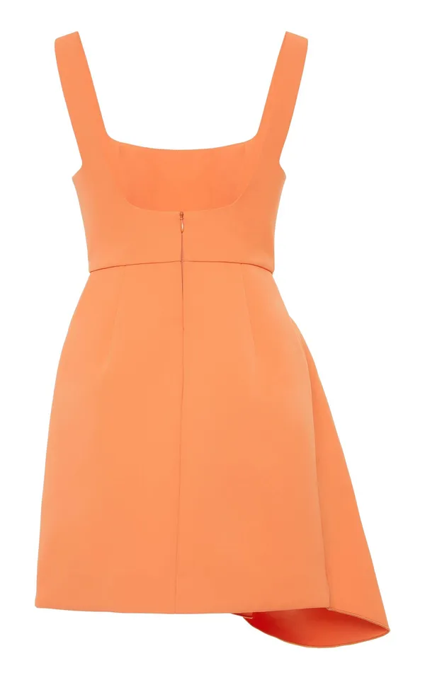 NWT Papaya Clarke Draped Crepe Mini Dress - Image 5