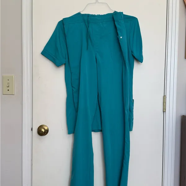 Urbane Teal medical scrubs for women for Women - Image 5